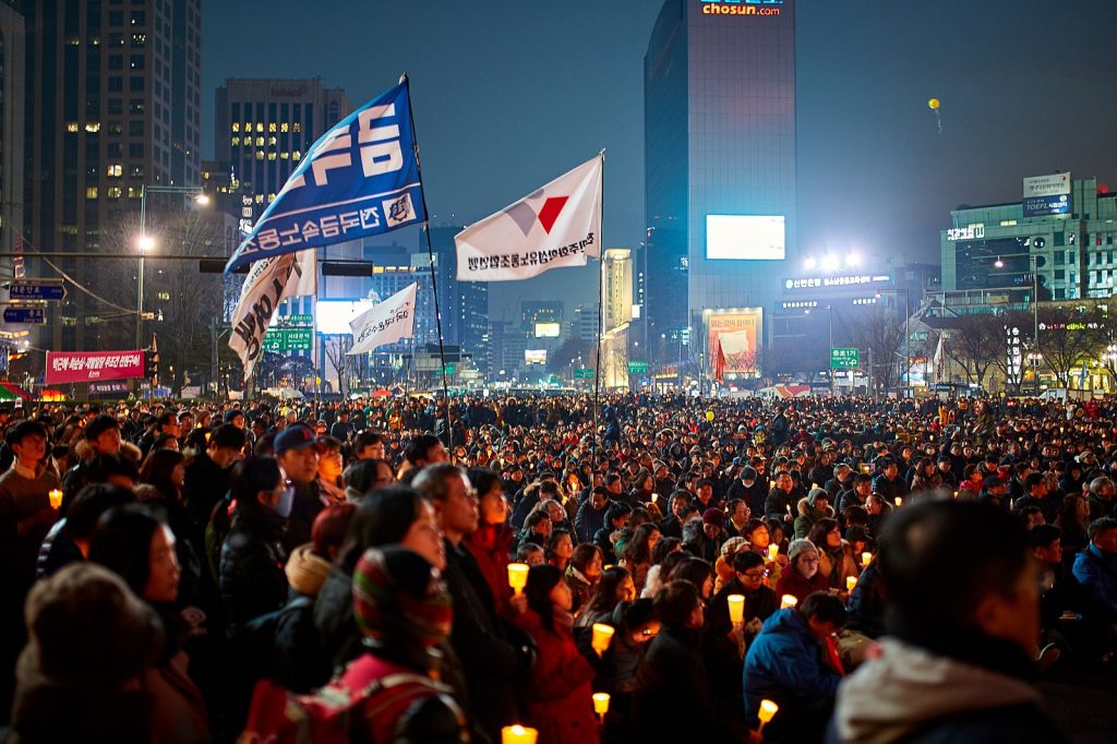 Protest of President Park Geun Hye, Mathew Schwartz (CC BY 3.0)